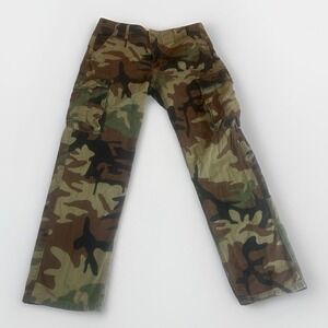 Levi's Ace Relaxed Fit Cargo Pants Green Camouflage Mens Slight Taper 29x32
